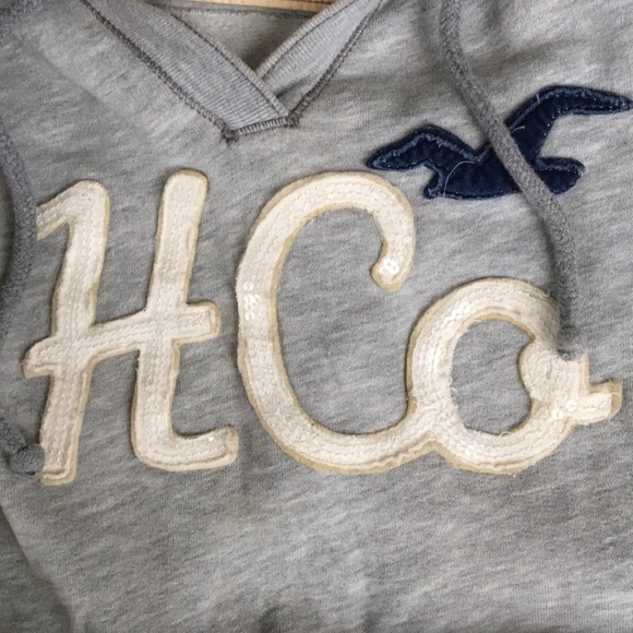 Hollister Sequin Logo Hoodie - Picture 3 of 3